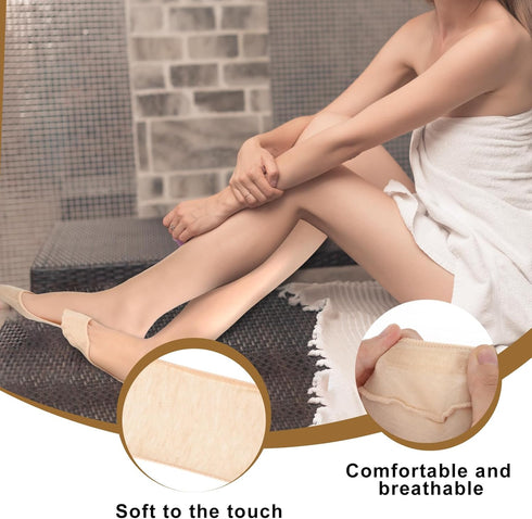 Womens No Show Thin Socks Womens 6 Pairs Low Cut Liner Non Slip Socks Footies Invisible Socks for Flat Boat, Nude...