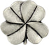 Bezelry 12 Pieces Clover Metal Shank Buttons. 20mm (3/4 inch) (Antique Silver)...