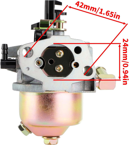 Snow Blower Carburetor for Troy-Bilt Storm 2410 “Old Style” 2620 31AM62N2711 24" Snow Thrower Troy-Bilt 2100 Squall 31AS2P5C711 31AM2P5B 21" Walk-...