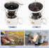 Pour Over Coffee Maker,Coffee Filter,Slow Drip Paperless Stainless Steel Cone Coffee Dripper(1 Cup)...
