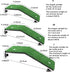Lawn Turtle Basking Platform, Tortoise Ramp Reptile Ladder Resting Terrace Fish Tank Aquarium Turtle Dock Floating Décor for Small Reptile Frog Te...