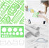 15Pcs Geometric Stencils Drawing Templates,Drawing Stencils Drafting Tools with Geometry Set,Circle,Curve Shape Stencils Drafting Tools for Drawin...