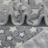 1 Pack 3 Puppy Blankets Cat Dog Blankets Super Soft Warm Sleep Mat Grey Star Cute Print Blanket Fluffy Fleece Pet Blanket Flannel Throw for Small ...