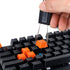 Keycap Puller Switch Puller Stainless Steel Keycap Removal Tool with 2 Pcs Keyboard Cleaning Brush for Mechanical Keyboard...