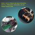Zerone 2Pcs Speaker Frequency Divider Board 2 Way Treble/Bass 2 Unit 2 Unit Hi-Fi Audio Crossover Filter Frequency Distributor DIY Module...