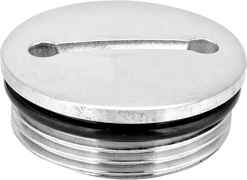 1Pack Cabin Hardware Deck Fill Cap 316 Stainless Steel Boat Accessories Boat Parts Deck Fill Replacement Cap Silver (Size: with 2" hose)...