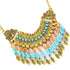 YAZILIND Bohemian Style Tassel Pendant Chunky necklace Earrings Exaggerated Jewelry Set Women Birthday Party Gift...
