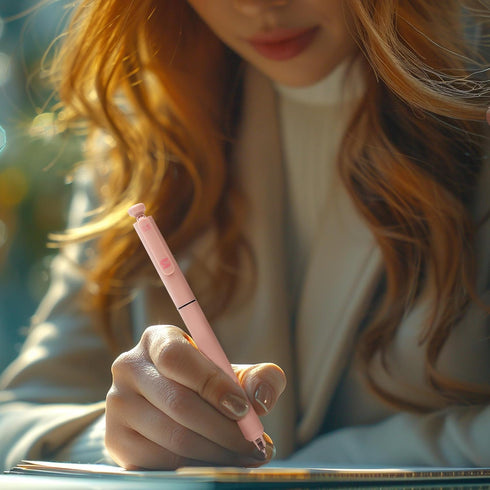 Gel Pens, 0.5 mm?12 Pcs? Quick-Dry Black Ink Pens, Fine Point, Smooth Writing Pens, Ballpoint Pens for Journaling, Ink Not Skip, Cute Aesthetic Of...