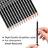 Sketch Pencil Set - 14 Pack, Graphite Pencils Drawing, Shading and Sketching Supplies for Pro Artists...