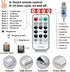 HXWEIYE 120LED Warm White 40Ft Fairy String Light with 52 Clear Clips & 12 Hooks, USB Powered, Waterproof, 8 Modes & Timer, Perfect for Indoor/Out...