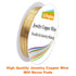 EuTengHao 6 Colors Jewelry Copper Wire Jewelry Beading Wire for Bracelet Necklaces Craft Jewelry Making Supplies (66 Yards,24 Gauge)...