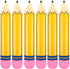 27 Inch Giant Large Inflatable Pencil Back to School Graduation Decor Hanging Inflatable Pencil Classroom Decoration for Back to School Classroom ...