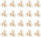 Framendino, 20 Pack Faux Pearl Rhinestone Buttons Pearl Flower Buttons Embellishments Rhinestone Flatback Beads for Jewelry Making Scrapbooking DI...