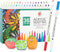 TBC The Best Crafts Acrylic Paint Pen -36 Color Waterproof, Non-Toxic, odorless, Suitable for Paper, Pottery, Stones, Backpacks, Glass, Eggs, Fabr...