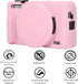 Case for Canon Powershot G7X Mark III Digital Camera, G7X Mark iii Camera Silicone Case, Anti-Scratch Slim Fit Soft Skin, G7X Mark 3 Accessories w...