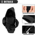 Motoforti Universal Car Gear Shift Cover Shift Knob Cover, Gear Stick Cover Shift Gear Cover, Fashionable, Fabric, Black...
