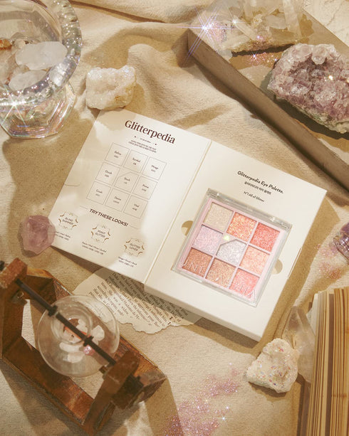 UNLEASHIA Glitterpedia Eye Shadow Palette|Point Makeup Vegan|Korean Cosmetics|Daily|matte|glitter|shimmer|pearl|daily|party|sparkling… (NO.1 All o...