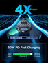 AINOPE USB C Car Charger Fast Charge, 60W Smallest USB Car Charger Flush Fit 30W QC&30W PD Fast Cigarette Lighter USB Charger Compatible with iPho...
