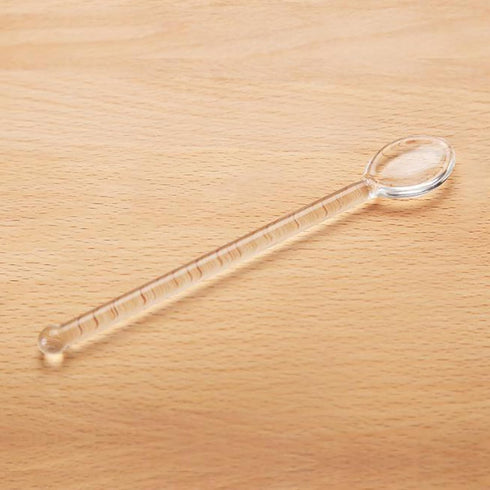 6 Pcs Clear Glass Spoons,Glass Stirring Teaspoons Coffee Spoon Rod Mixing Spoon Tea Stirrers for Home or Party,13mm/5.1inch...