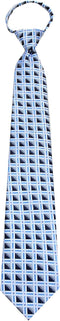 ZIP-12413 - Mens Pre-made Zipper Tie Fashion Zip Up Neckties...