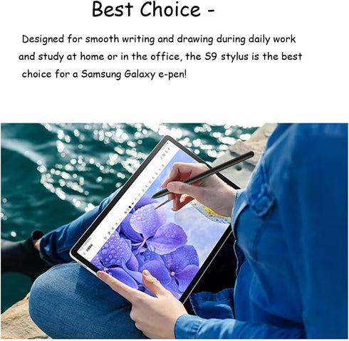 Galaxy Tab S9 Stylus Pen Replacement for Samsung Galaxy Tab S9,S9 Plus,S9 Ultra S Pen,Tab S9+,Tab S9 Ultra(Black......