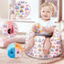 IPOZITO Rainbow Baby Bumbo Seat Cover - Comfortable Floor Seat Cover for Baby Girl and Boy...