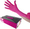 Waxness Cosmetology Nitrile Gloves Pink, Medium, 100 pcs/box...