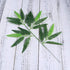 50pcs Artificial Green Bamboo Leaves Fake Green Plants Greenery Leaves for Home Hotel Office Decoration...