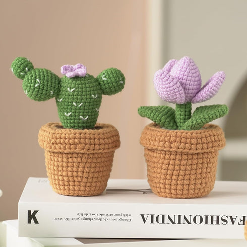 Crochet Kit for Beginners-Crochet Starter Kit with Step-by-Step Video Tutorials, Learn to Crochet Kits for Adults and Kids, DIY Knitting Supplies...