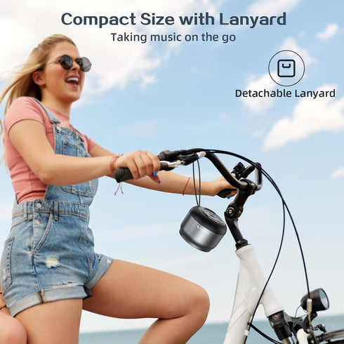 LENRUE Bluetooth Speaker,Small Portable Speakers,Mini Wireless Speaker with 5W Clear Sound,15H Playback Time,Gift for Men/Women/Kids/Boys/Girls,Ho...
