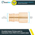 SharkBite 3/4 x 3/4 Inch Expansion FNPT Sweat Adapter for PEX-A Pipe, Brass Plumbing Fittings, Female NPT Adapter for PEX-A Tubing, UAB606LFA...