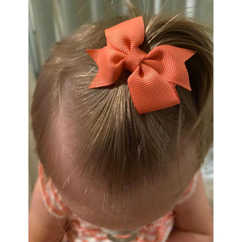 Hair Clips for Girls - 80PCS Fully Lined Tiny Alligator Bows in Pairs for Infants and Toddlers...