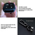 TANDRIVE 2PCS Silicone Smart Key Fob Case Cover for 2023 2022 2021 2020 2019 Chevy Silverado and GMC Sierra 1500 2500HD 3500HD, Remote Protector A...