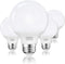 Cotanic G25 LED Globe Light Bulbs, 5W Vanity Light Bulb (60W Equivalent),Daylight 4000K,Non-dimmable Makeup Mirror Lights for Bedroom,Led Bathroom...