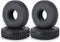 Wheel Tires Crawler Tires for TRX4M / SCX24 Upgrade Parts,65 * 20mm...