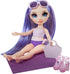 Rainbow High Swim & Style Violet, Purple 11" Fashion Doll with Shimmery Wrap to Style 10+ Ways, Removable Swimsuit, Sandals, Fun Play Accessories,...