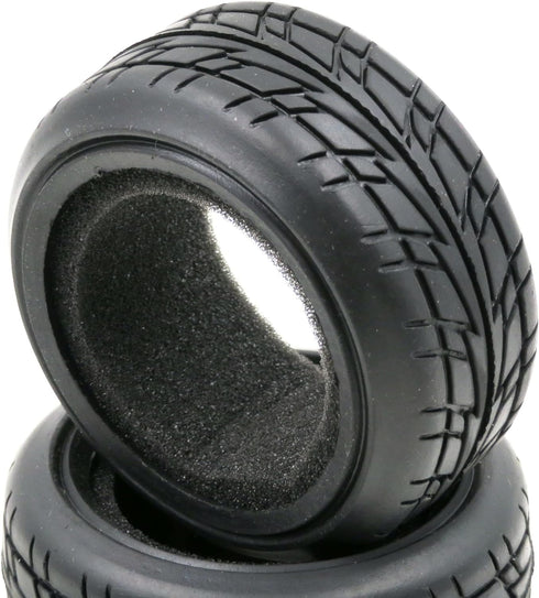 HOBBYSOUL 1/10 On Road Tires Arrows Soft Rubber Tyres Height 65mm fit 1/10 Traxxas HSP Tamiya HPI Kyosho RC On Road Run-flating Car, Pack of 4...