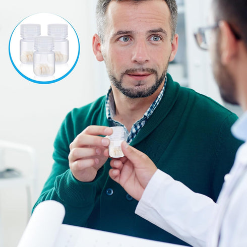 Tatuo 24 Pcs 1 oz Plastic Bottles Polypropylene Reagent Bottle Lab Sample Bottles Wide Mouth Small Empty Bottles Small Liquid Containers for Labor...