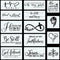 CINPIUK 14PCS Christian Stencils Painting on Wood, Bible Sign Motivational Saying Faith God Fidence Be Still Reusable Painting Stencils DIY Farmho...
