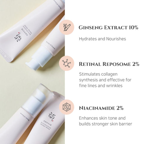 Beauty of Joseon Revive Eye Serum with Retinal Niacinamide Correction for Puffy Eye Bags Fine Lines Dark Circles Wrinkles, Korean Skin Care 30ml, ...
