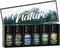 HIQILI Nature Fragrance Oil 6x10ml, Scented Oil for Candle Scents Soap Making & Diffuser, Essential Oils Set for Soy Candles Slime Home Car Aromat...