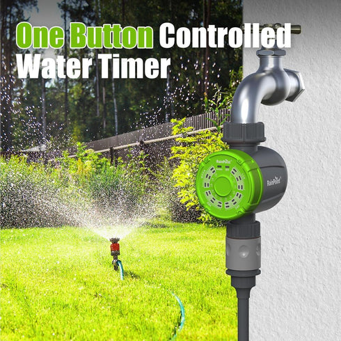 Water Timer for Outdoor Hose Faucet, Customizable Hose Timers for Watering, Garden Sprinkler Timer, Automatic Home Irrigation System...