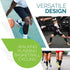 Calf Compression Sleeves for Men and Women - Leg Compression Sleeve - Footless Compression Socks for Runners, Shin Splints, Varicose Vein & Calf P...
