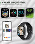 ANCwear Smartwatch for Men Women, 1.83" Touch Screen Fitness Tracker Watch with Heart Rate/SpO2/Sleep Tracking, IP68 Step Counter Watch with 120+ ...