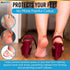 48-Pack U Shaped Felt Callus Pads Metatarsal Pads Forefoot Foot Pads Pain Relief Foot Cushion Keep Calluses from Rubbing on Shoes Adhesive Pads fo...