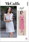 McCall's Misses' Close-Fitting Dresses Sewing Pattern Packet by Brandi Joan, Design Code M8382, Sizes 18-20-22-24-26...