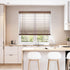 DEZ FURNISHINGS Cordless 2" Faux Wood Blind, 33" W x 64" H, Dark Oak...