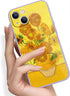 Sunflower iPhone 14 Plus Case for Women, Van Gogh Phone Case for Girls, Aesthetic Art Cute Waterproof Protective Case for iPhone 14 Plus(6.7inch)...