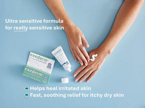 Exederm Flare Control Cream for Eczema & Dermatitis, 2oz...