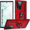 ADDIT for Note 20 Ultra Case Samsung Note 20 Ultra Case, Military Grade with Ring Car Mount Kickstand for Samsung Galaxy Note 20 Ultra 5G - Red...